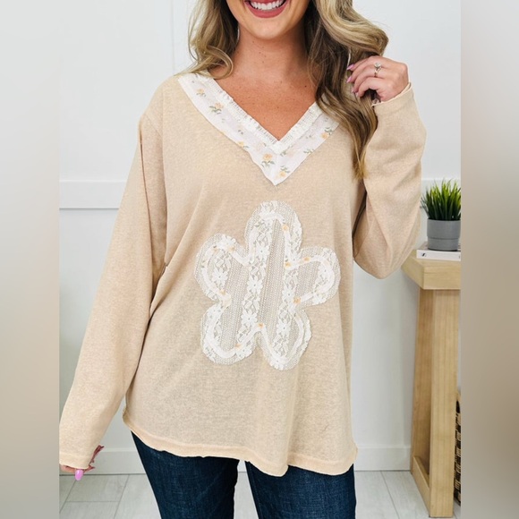 POL Tops - 💖POL Graceful Petals Vintage Inspired Top